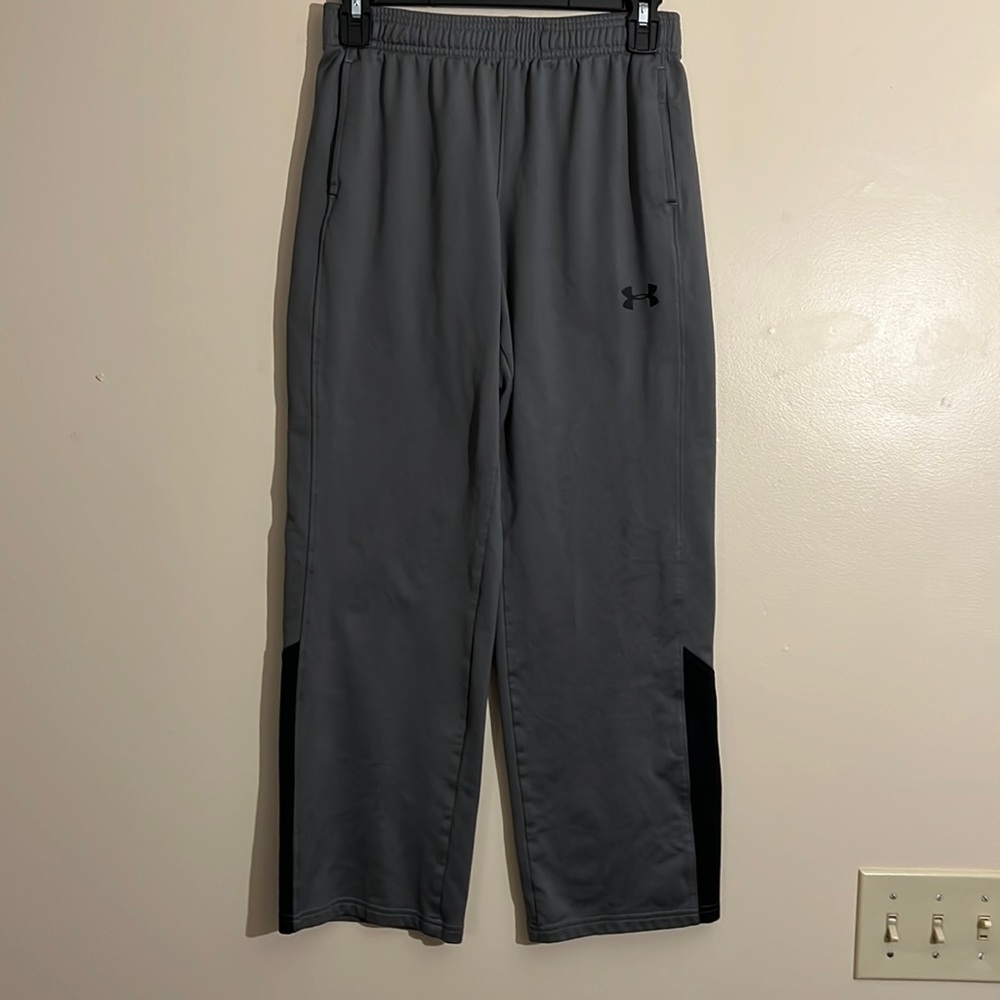 Under armour pants - gray - youth large